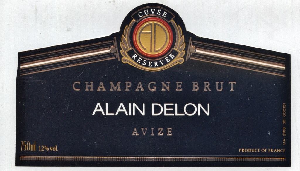 Seau à champagne français Bricout à Avize, avec anses rondes traditionnelles - France